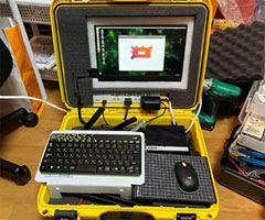 Customized portable test device