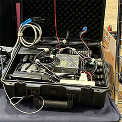 Zero-touch node device (exhibition at CEATEC 2024)