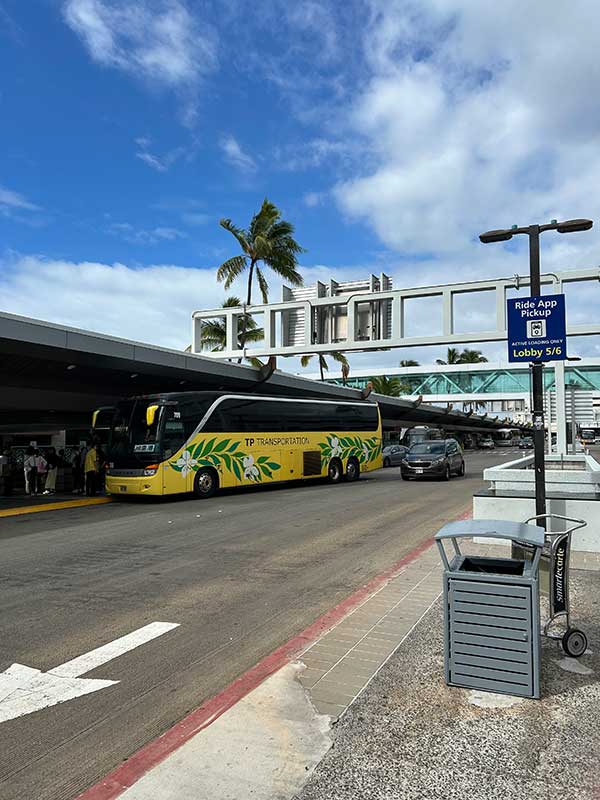 米国に到着したあと荷物を受取りホテルに移動しました