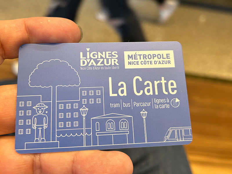 仏ニースの公共交通機関の事情