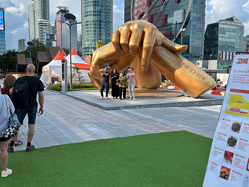 韓国ソウル移動(往路):ホテルに到着のち夕食の買い出しなど