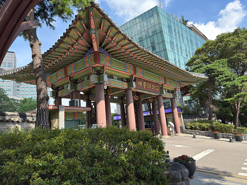 韓国ソウル移動(往路):国際会議会場の大学に移動など