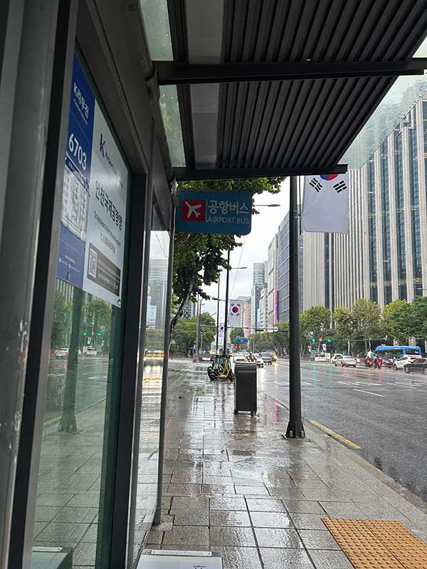 韓国ソウル移動(復路):江南エリアから仁川空港T2に移動しました