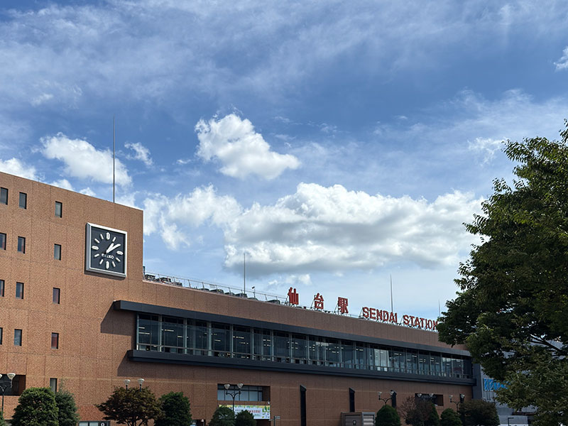 信学会ICNワークショップ(往路):大阪(伊丹空港)にて乗継ぎ仙台に到着しました