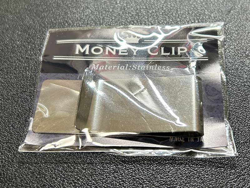 マネークリップを購入しました