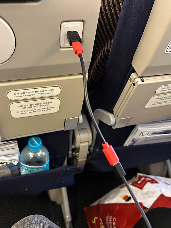 ホノルル(米国ハワイ)移動(往路):仁川(韓国)に向けて出発