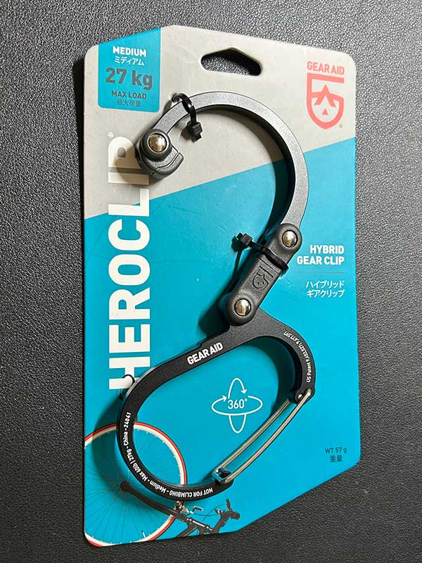 新しいカナビラを購入しました