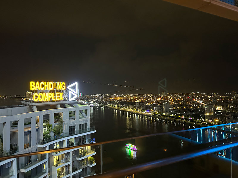 ダナンに到着してホテルまで移動しました